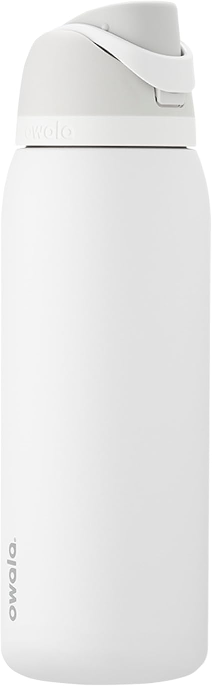 White Owala water bottle